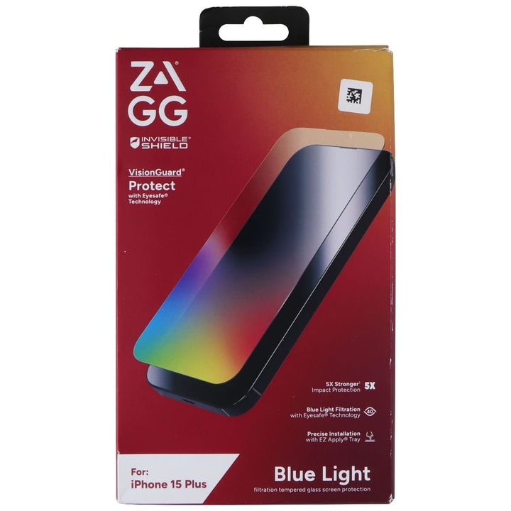 Zagg VisionGuard Blue Light Screen Protector for Apple iPhone 15 Plus Image 1