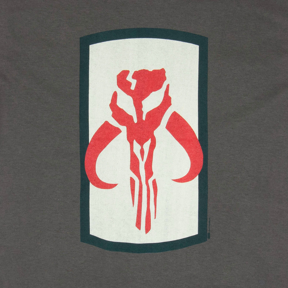 Star Wars Mandalorian Mythosaur Skull Logo T-Shirt Image 2