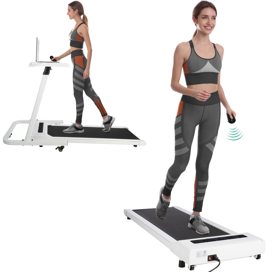 Walking Pad - Under Desk Treadmill - Walking Mat with Remote and LED Display - Portable Treadmills for Home or Office by Image 1