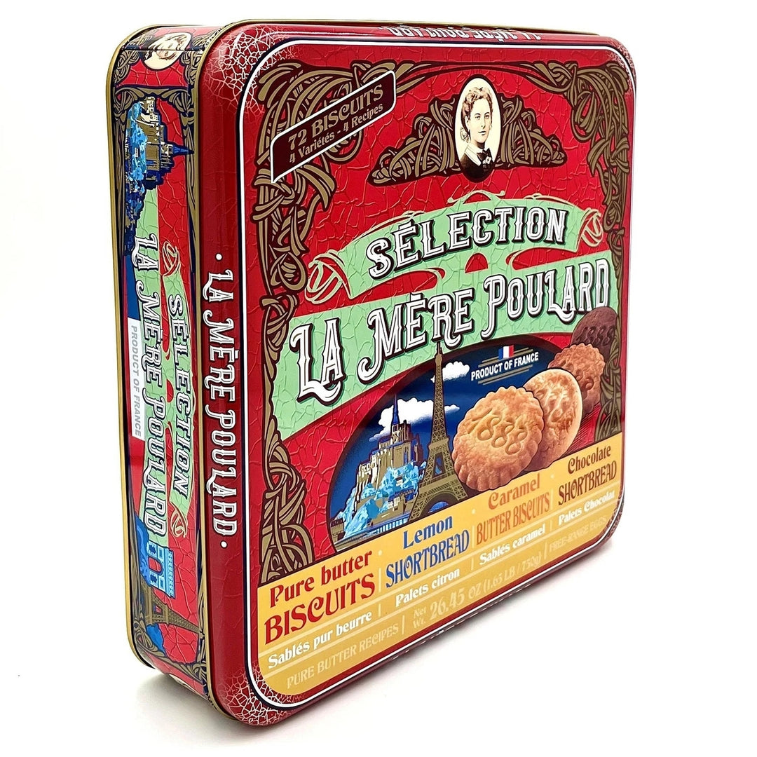 La Mere Poulard French Butter Cookies 4 Flavors 26.45 Ounce Image 3