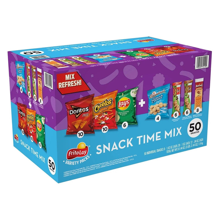 Frito Lay Snack Time Mix Variety Pack Snacks,(50 Count) Image 4