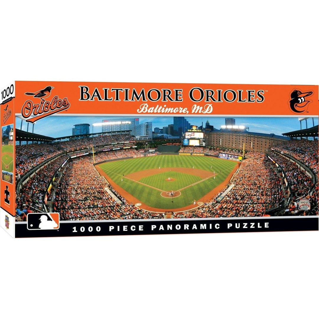 MasterPieces 1000 Piece Panoramic Baltimore Orioles Jigsaw Puzzle 13x39 inches Image 4