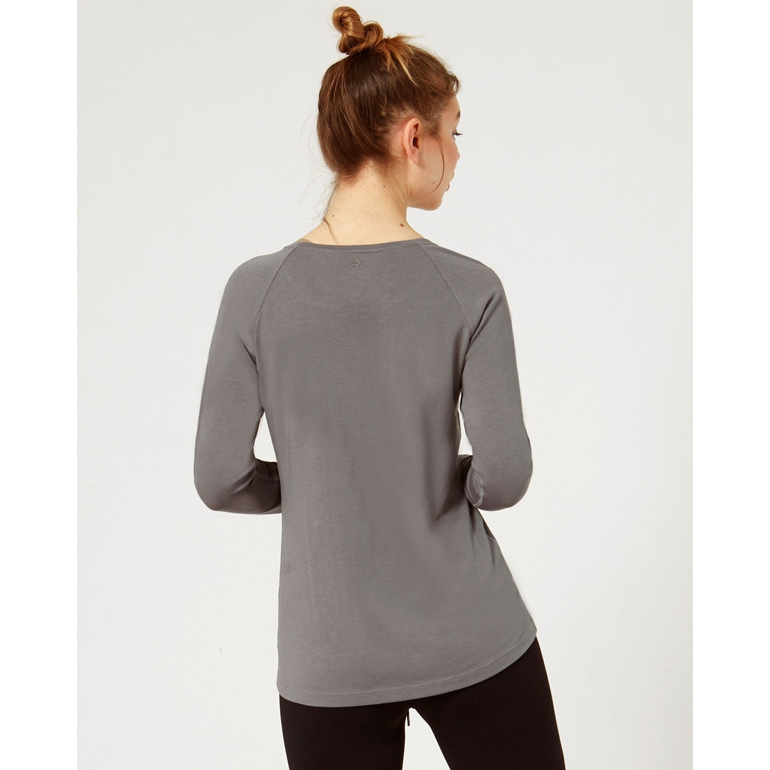 Rebody Essentials Scooped Long Sleeve Top Image 12