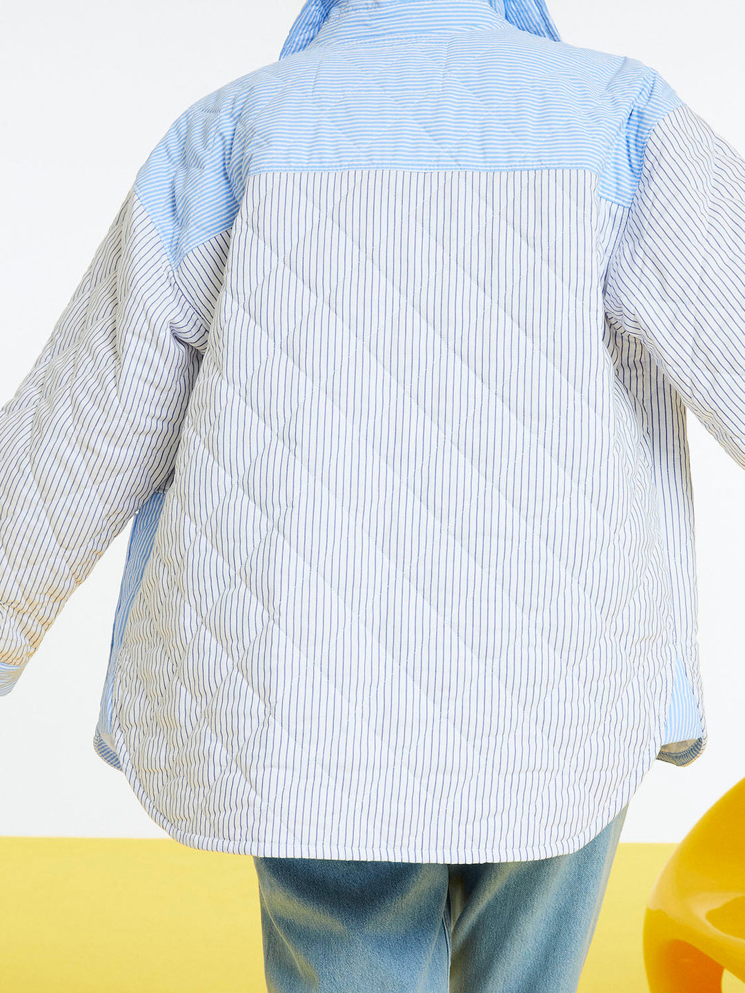 Quilted Oversized Shirt Jacket Image 7