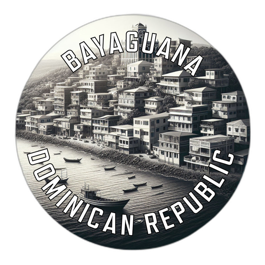 Bayaguana Dominican Republic Souvenir Die Cut Flat Magnet Image 1