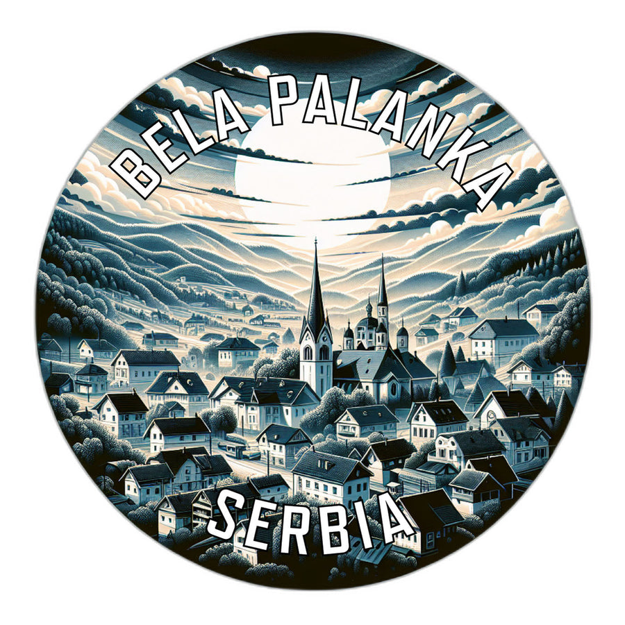 Bela Palanka Serbia Souvenir Die Cut Flat Magnet Image 1