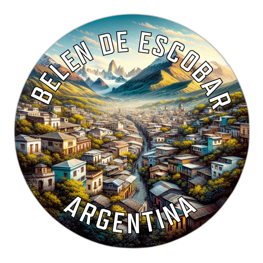 Belen de Escobar Argentina Souvenir Die Cut Flat Magnet Image 1