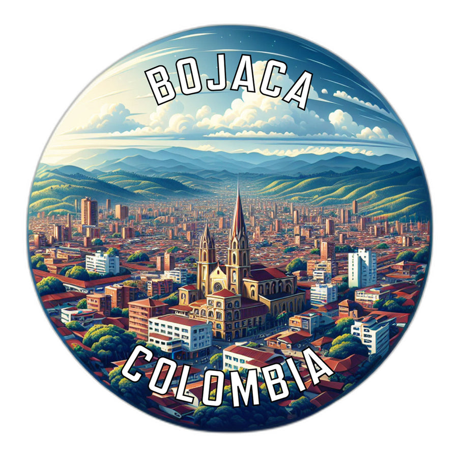 Bojaca Colombia Souvenir Die Cut Flat Magnet Image 1