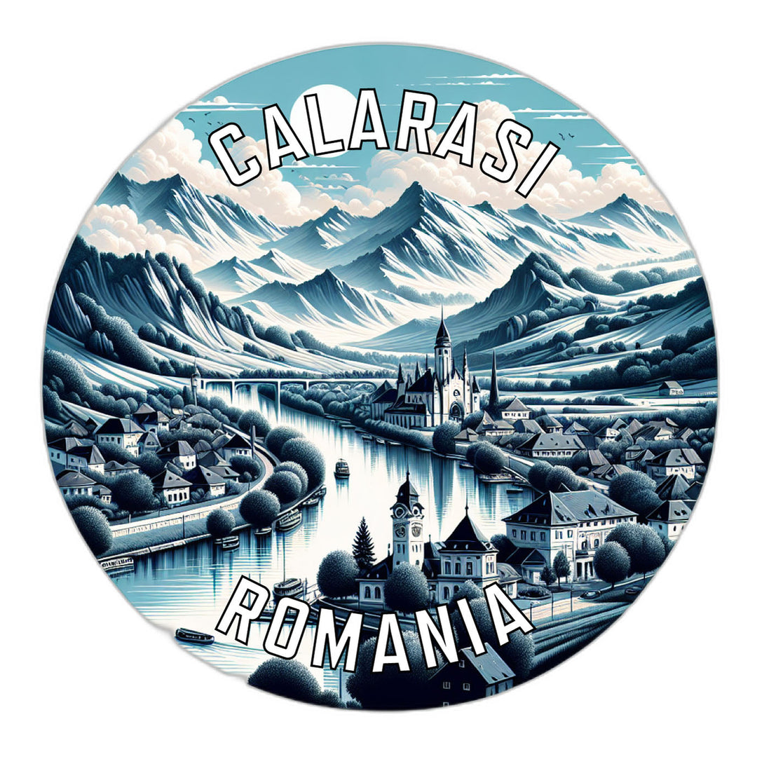 Calarasi Romania Souvenir Die Cut Flat Magnet Image 1