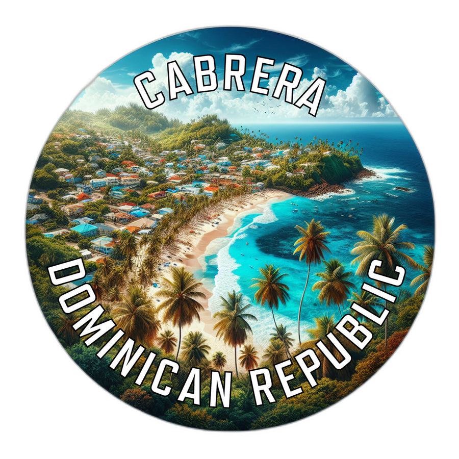 Cabrera Dominican Republic Souvenir Die Cut Flat Magnet Image 1