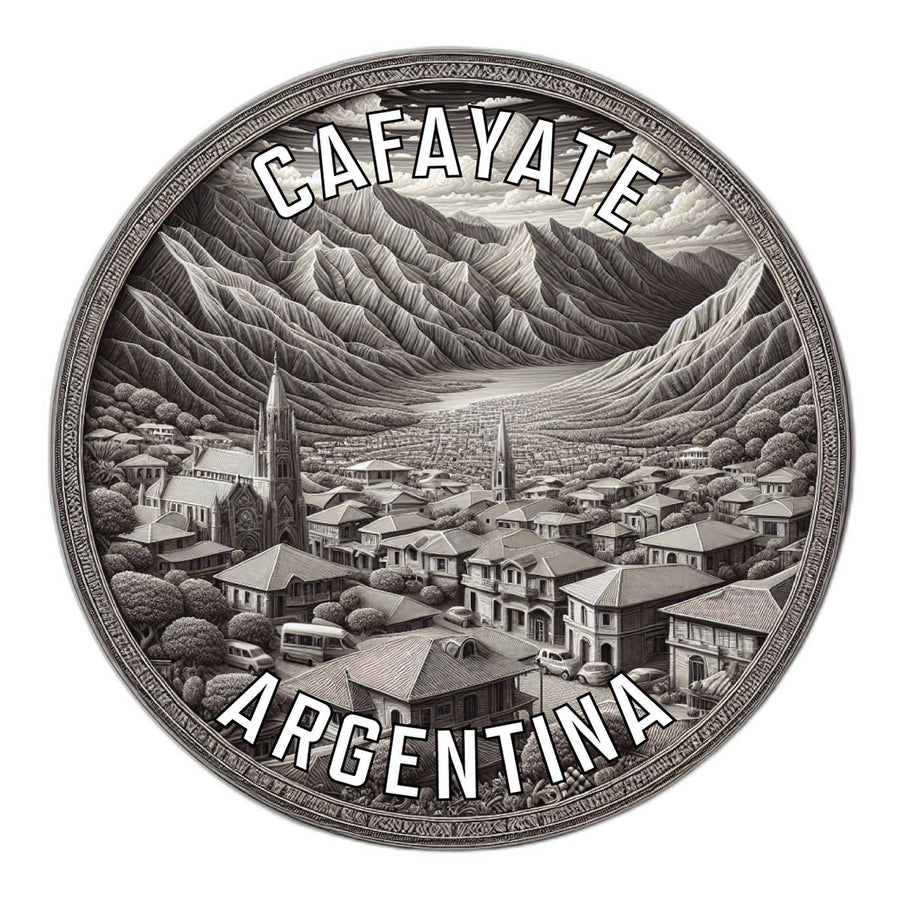 Cafayate Argentina Souvenir Die Cut Flat Magnet Image 1