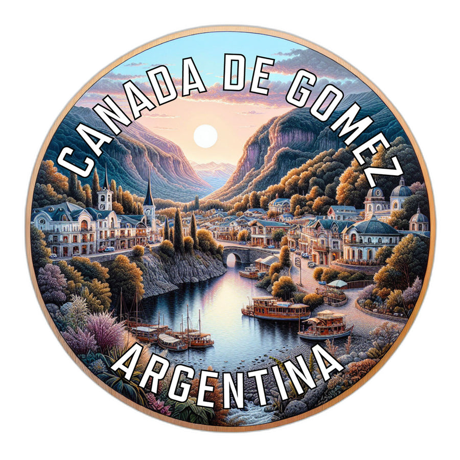 Canada de Gomez Argentina Souvenir Die Cut Flat Magnet Image 1