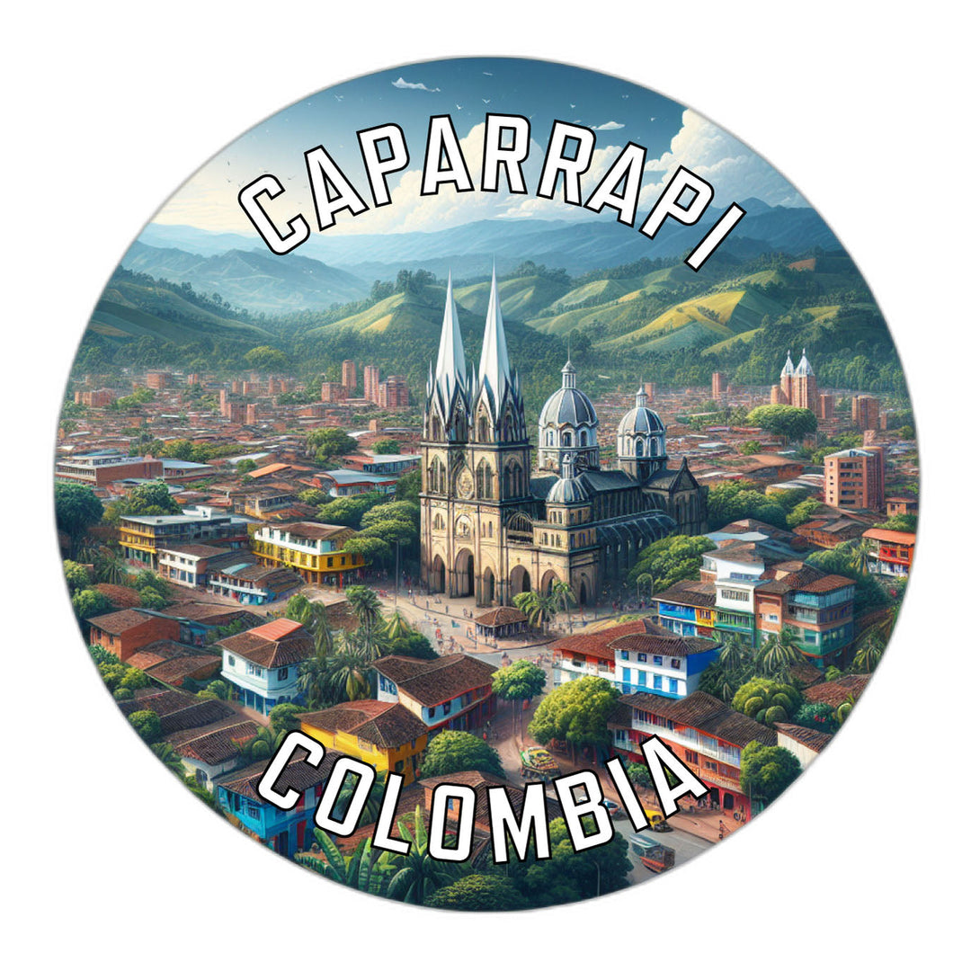 Caparrapi Colombia Souvenir Die Cut Flat Magnet Image 1