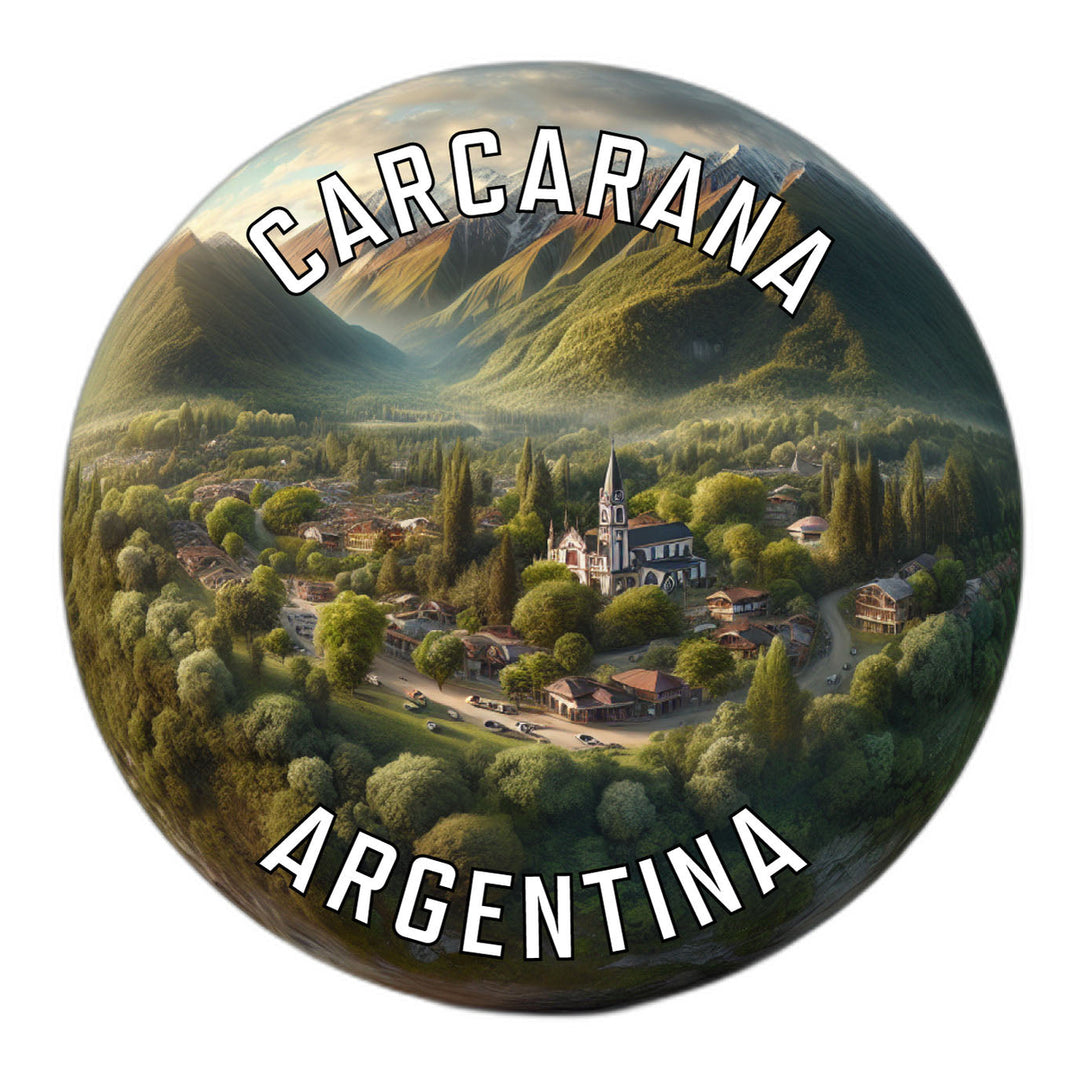 Carcarana Argentina Souvenir Die Cut Flat Magnet Image 1