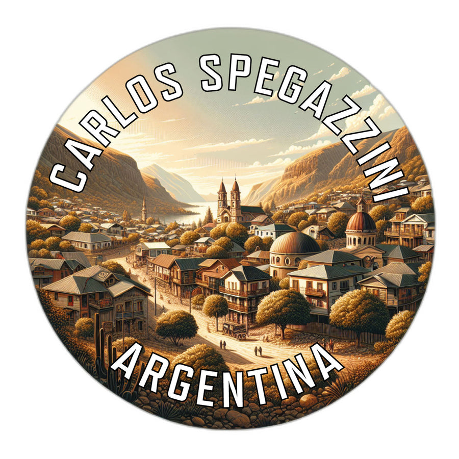 Carlos Spegazzini Argentina Souvenir Die Cut Flat Magnet Image 1