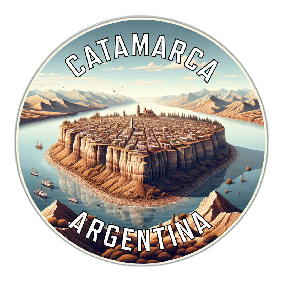 Catamarca Argentina Souvenir Die Cut Flat Magnet Image 1