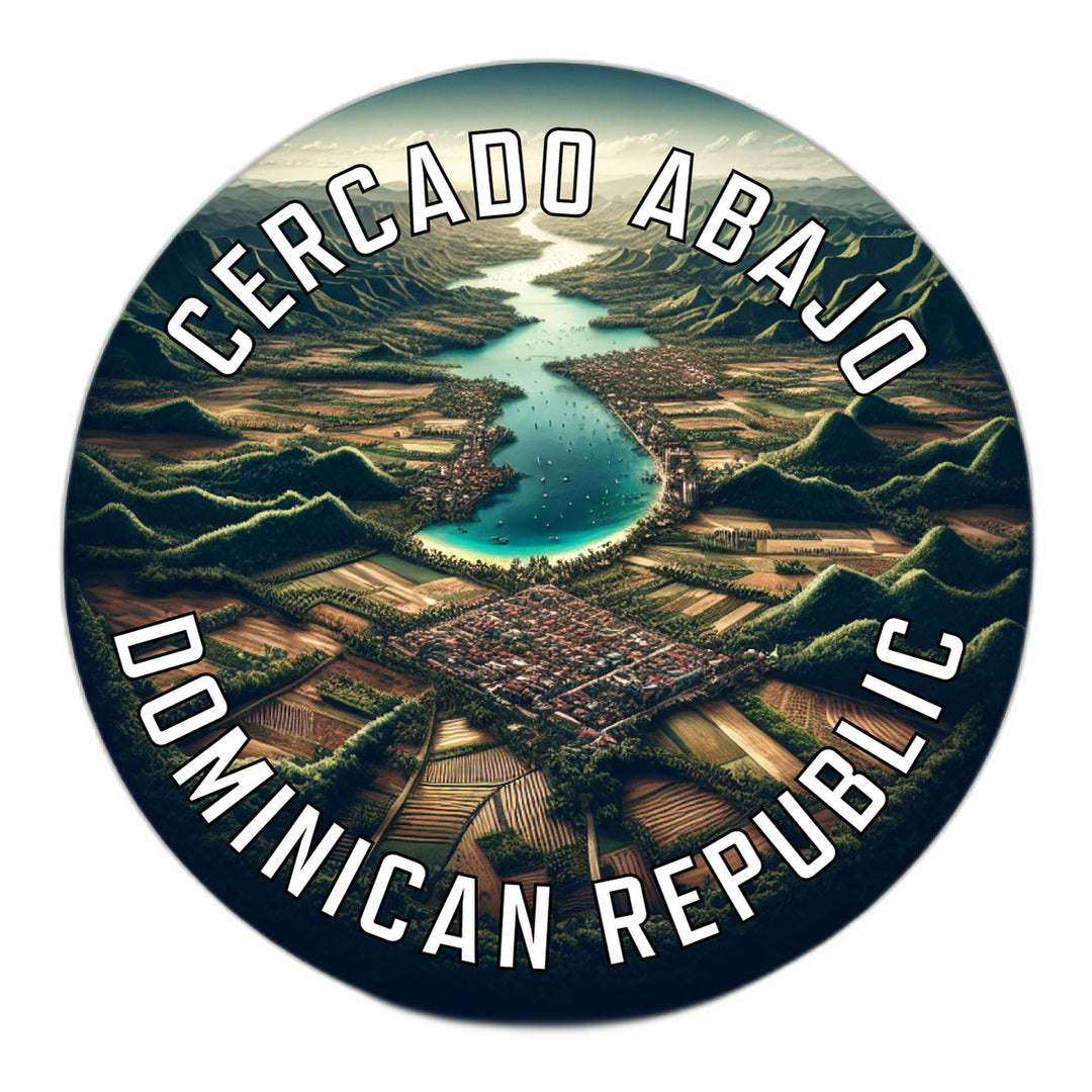 Cercado Abajo Dominican Republic Souvenir Die Cut Flat Magnet Image 1