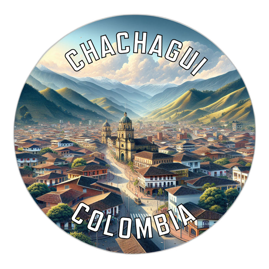 Chachagui Colombia Souvenir Die Cut Flat Magnet Image 1