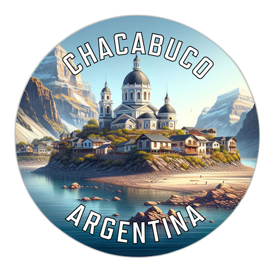 Chacabuco Argentina Souvenir Die Cut Flat Magnet Image 1