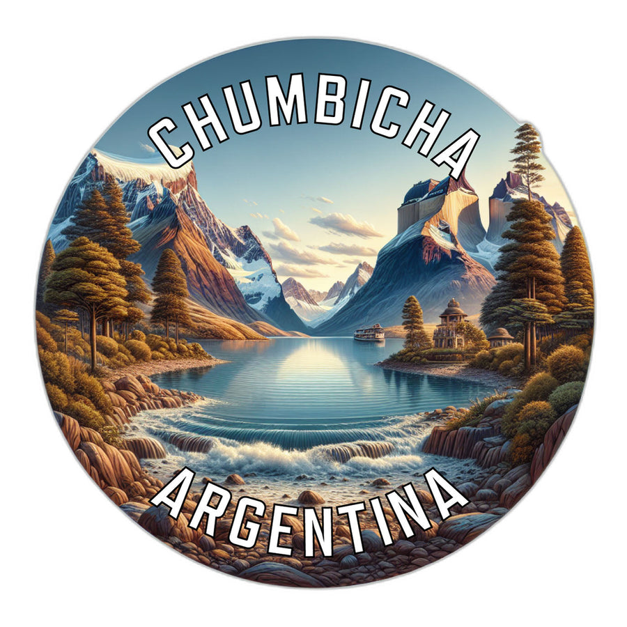 Chumbicha Argentina Souvenir Die Cut Flat Magnet Image 1