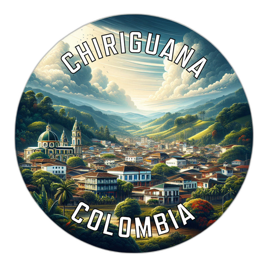 Chiriguana Colombia Souvenir Die Cut Flat Magnet Image 1