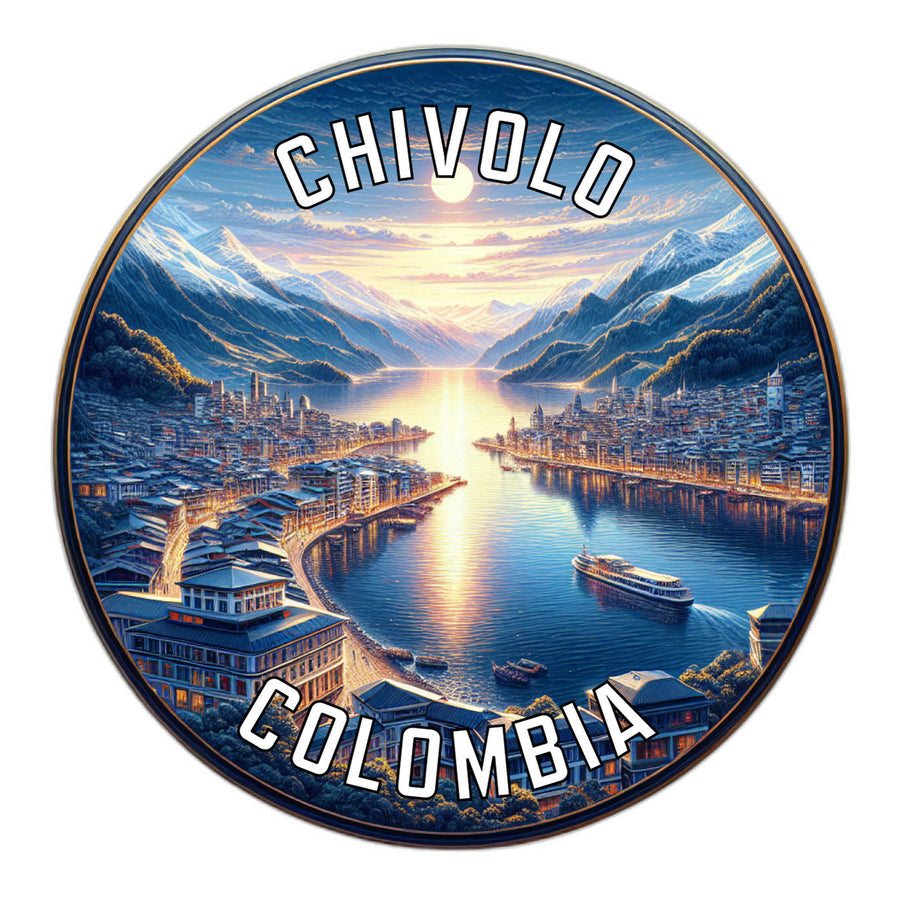 Chivolo Colombia Souvenir Die Cut Flat Magnet Image 1