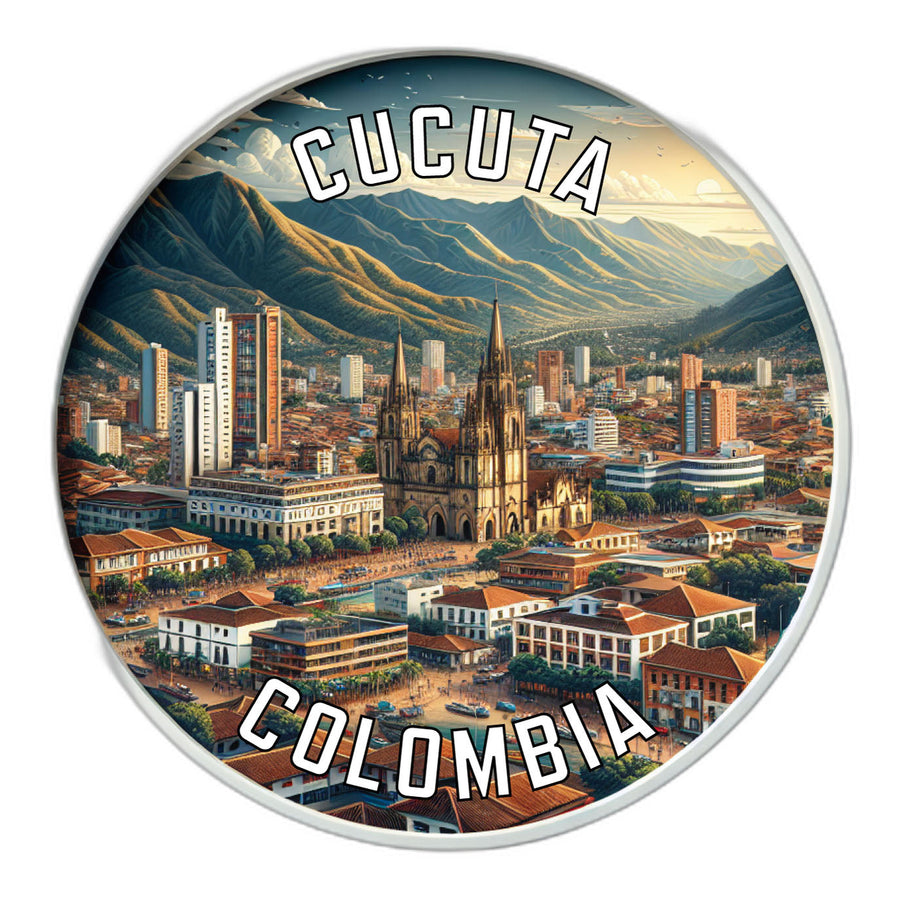 Cucuta Colombia Souvenir Die Cut Flat Magnet Image 1