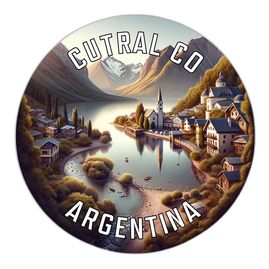 Cutral Co Argentina Souvenir Die Cut Flat Magnet Image 1