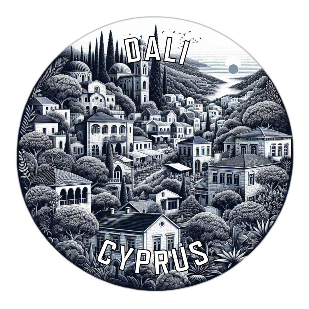 Dali Cyprus Souvenir Die Cut Flat Magnet Image 1