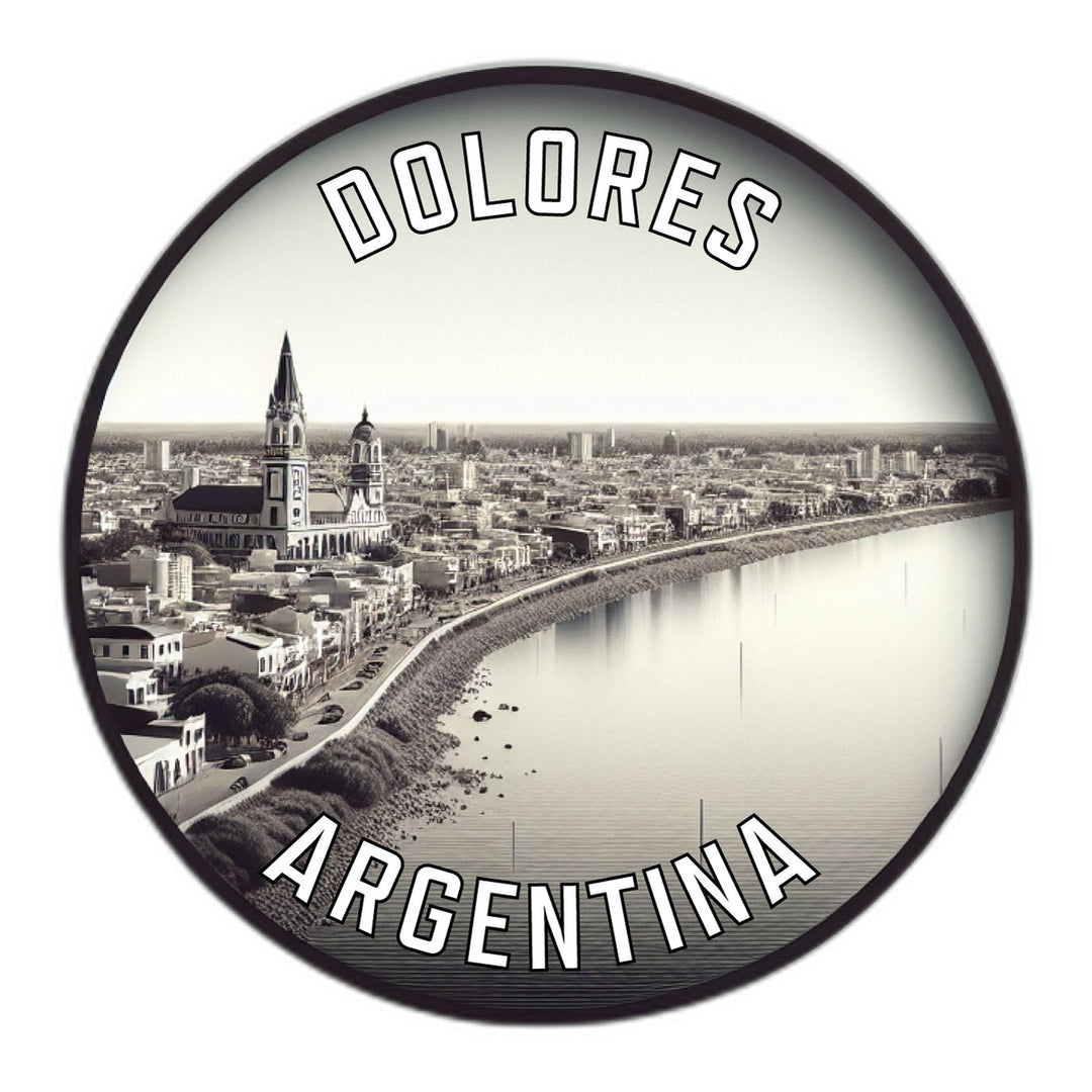 Dolores Argentina Souvenir Die Cut Flat Magnet Image 1