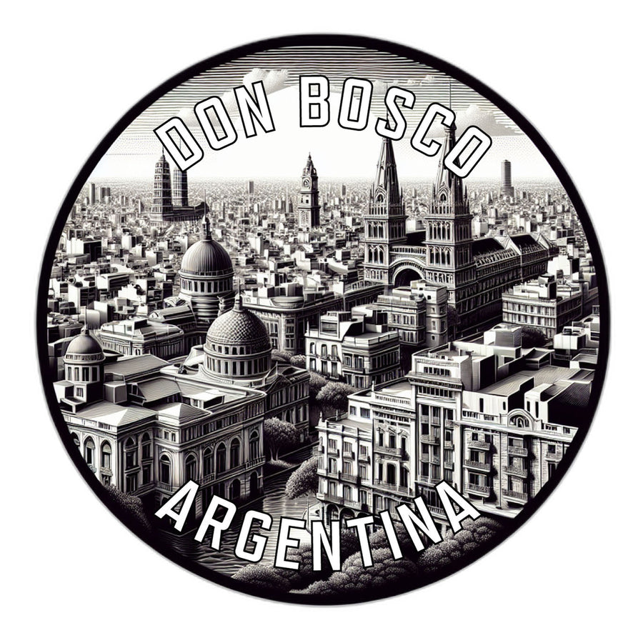 Don Bosco Argentina Souvenir Die Cut Flat Magnet Image 1