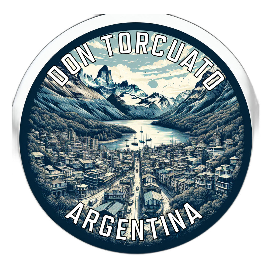 Don Torcuato Argentina Souvenir Die Cut Flat Magnet Image 1