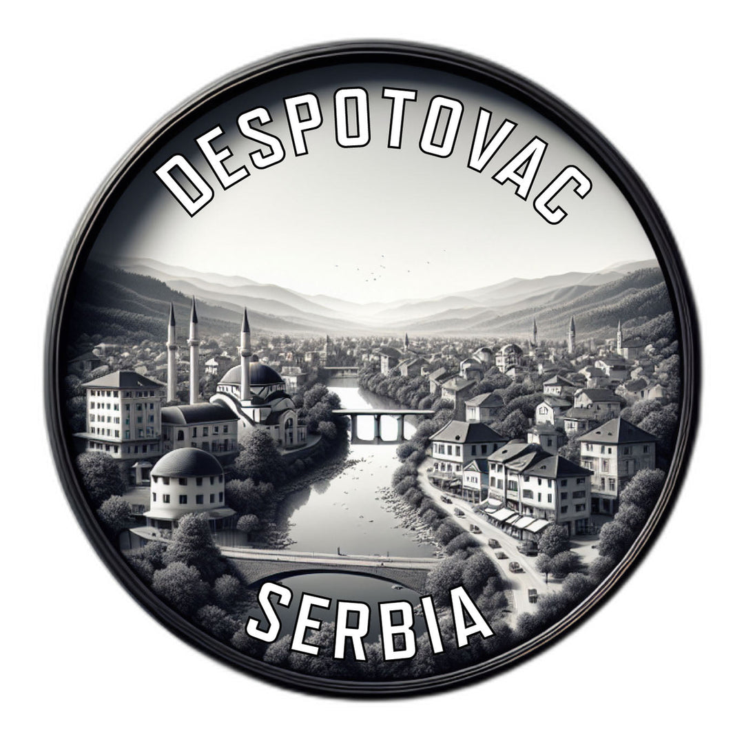 Despotovac Serbia Souvenir Die Cut Flat Magnet Image 1