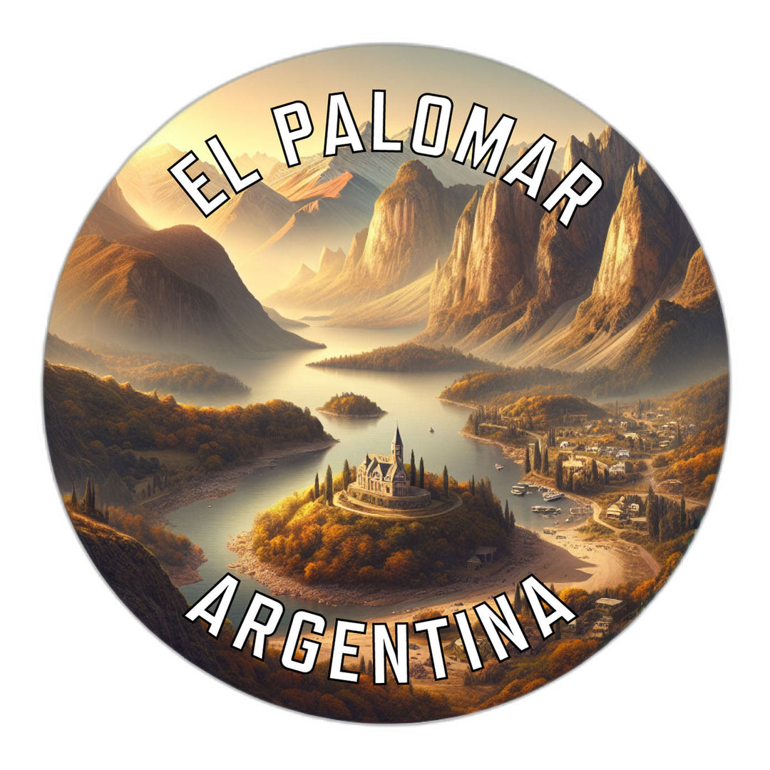 El Palomar Argentina Souvenir Die Cut Flat Magnet Image 1