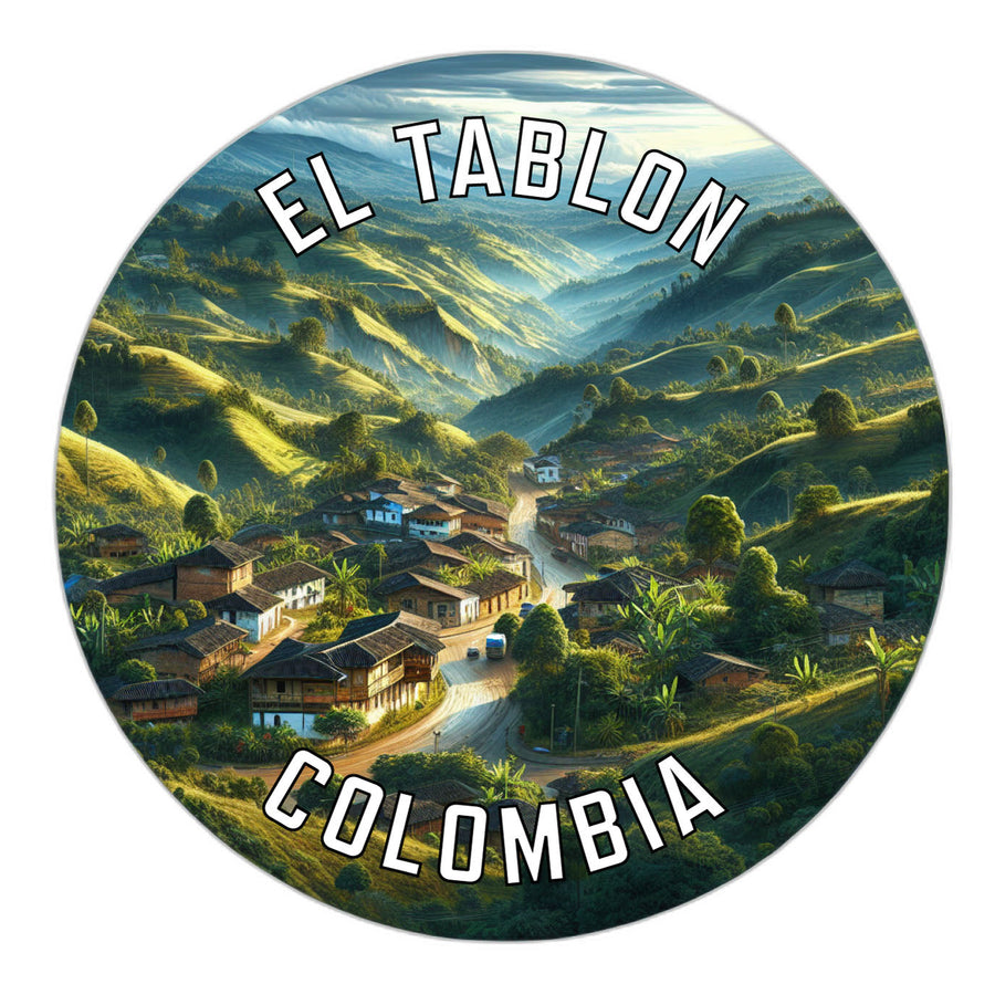 El Tablon Colombia Souvenir Die Cut Flat Magnet Image 1