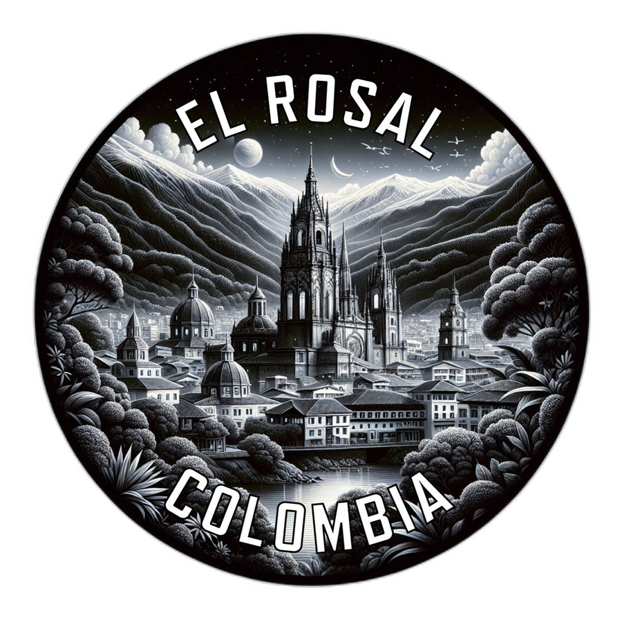 El Rosal Colombia Souvenir Die Cut Flat Magnet Image 1