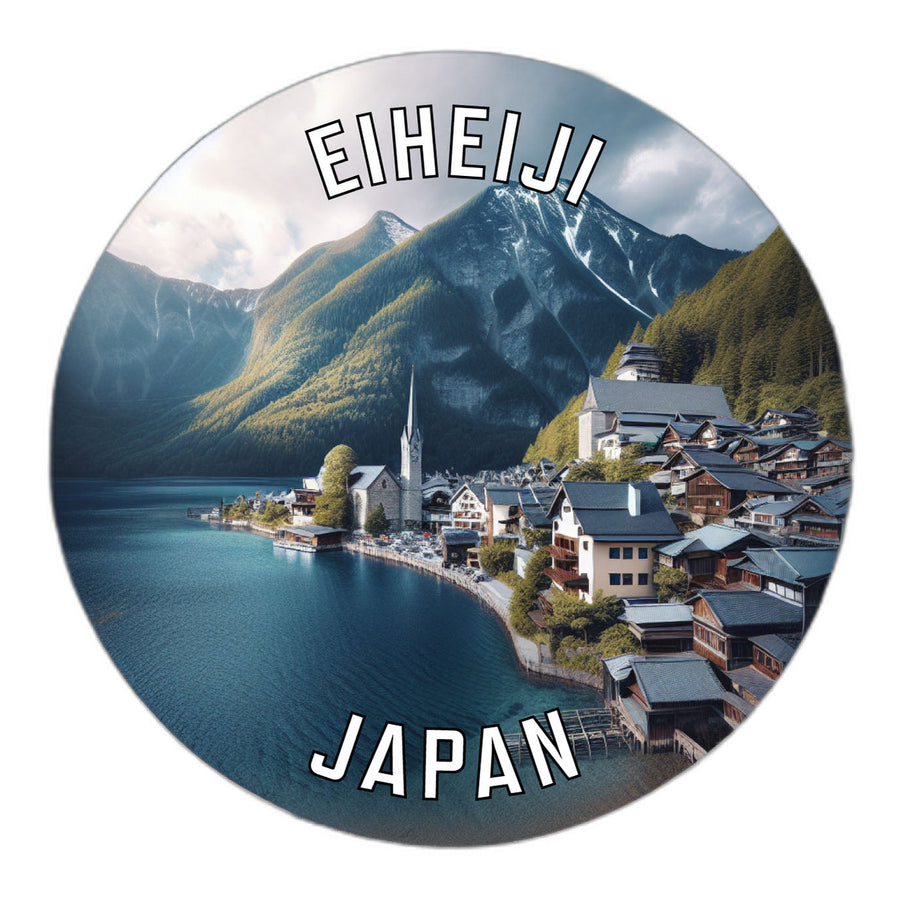 Eiheiji Japan Souvenir Die Cut Flat Magnet Image 1