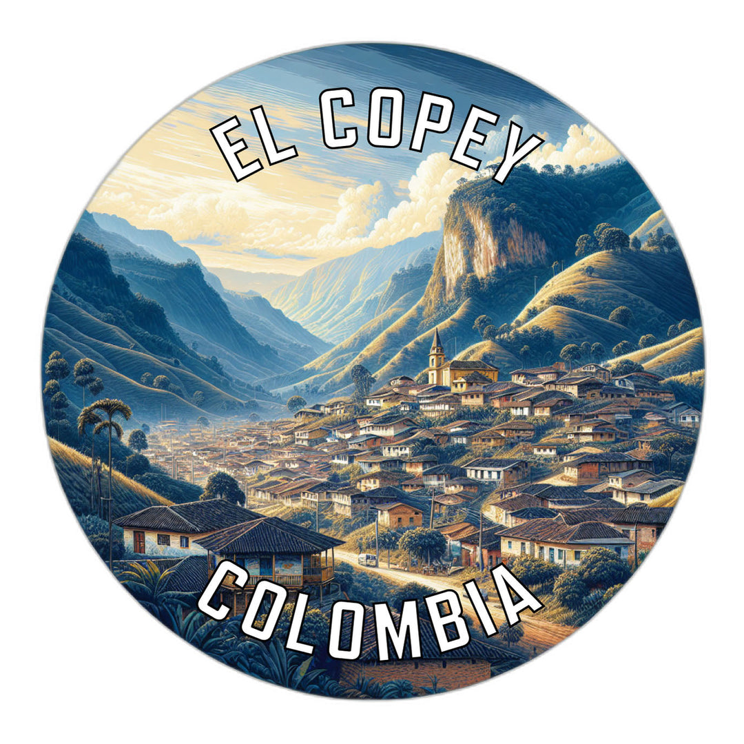 El Copey Colombia Souvenir Die Cut Flat Magnet Image 1