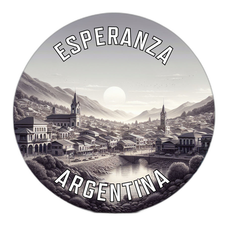 Esperanza Argentina Souvenir Die Cut Flat Magnet Image 1