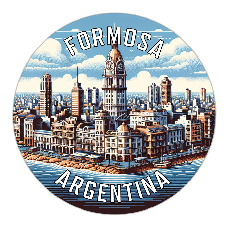 Formosa Argentina Souvenir Die Cut Flat Magnet Image 1