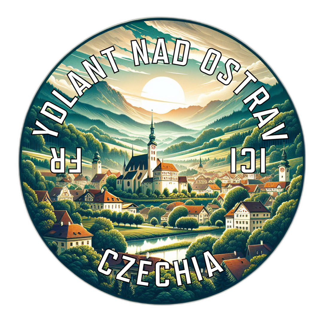 Frydlant nad Ostravici Czechia Souvenir Die Cut Flat Magnet Image 1