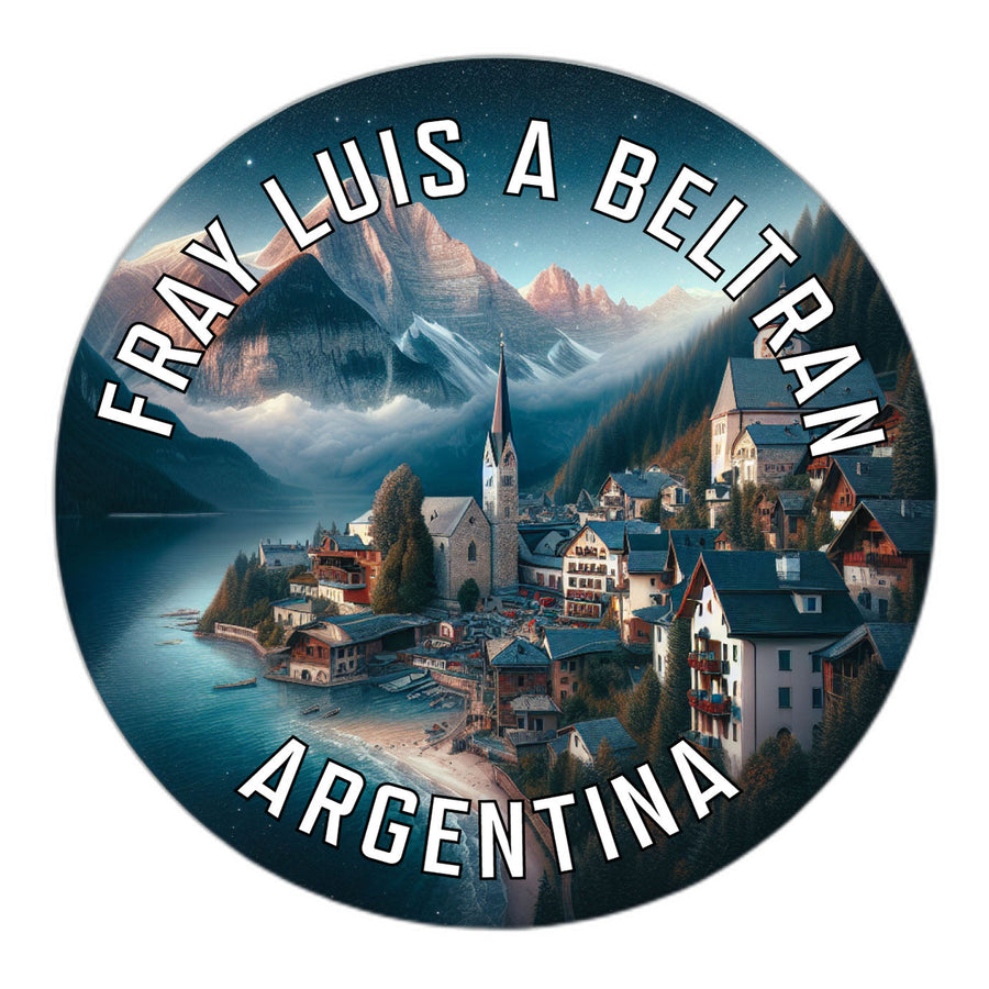 Fray Luis A Beltran Argentina Souvenir Die Cut Flat Magnet Image 1