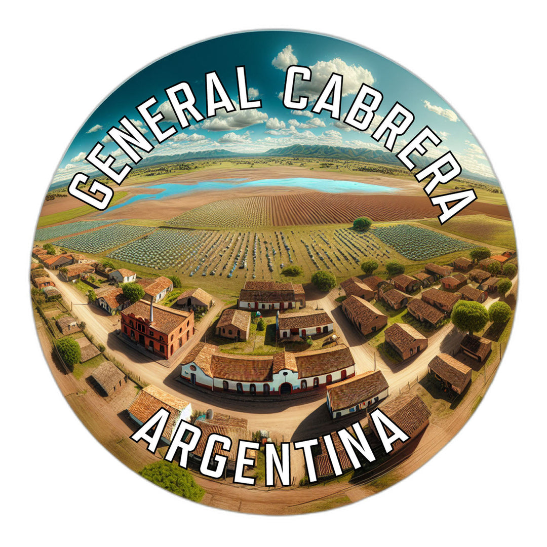 General Cabrera Argentina Souvenir Die Cut Flat Magnet Image 1