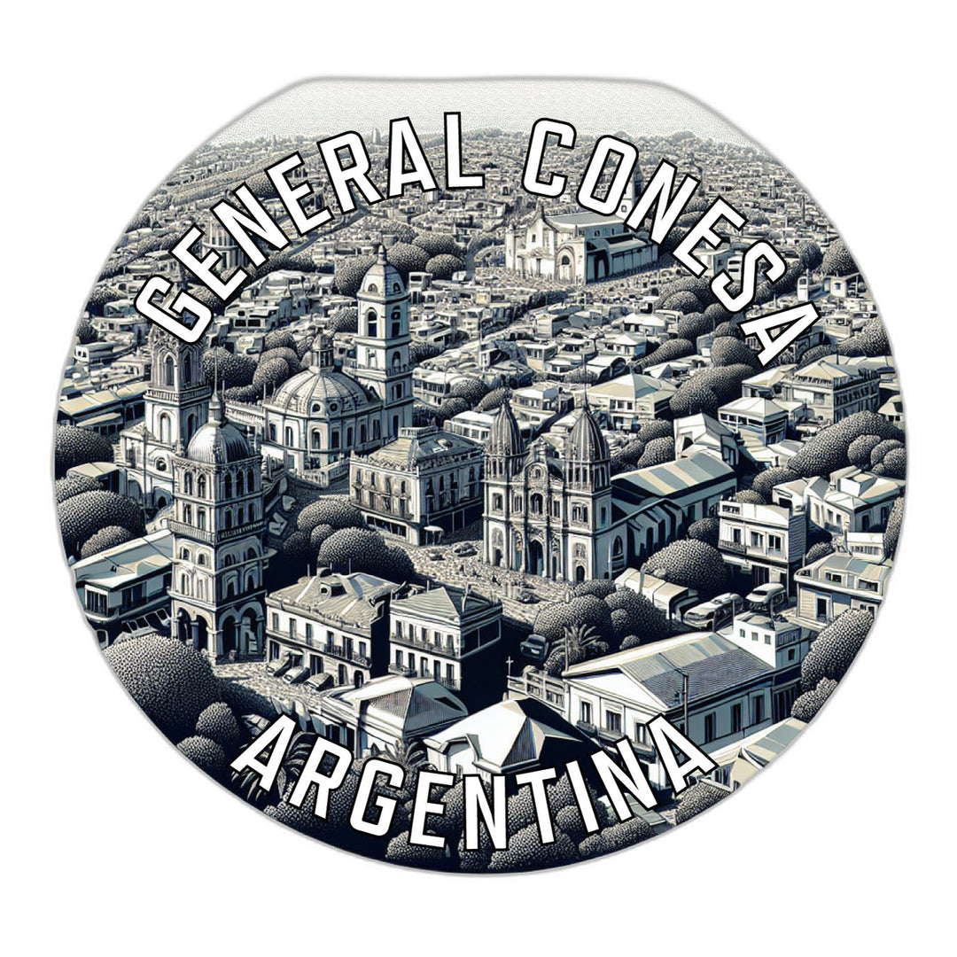 General Conesa Argentina Souvenir Die Cut Flat Magnet Image 1