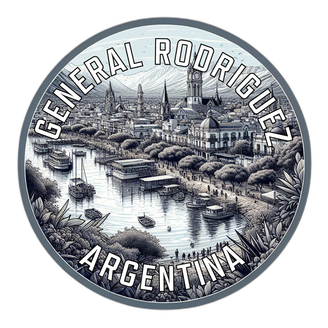 General Rodriguez Argentina Souvenir Die Cut Flat Magnet Image 1