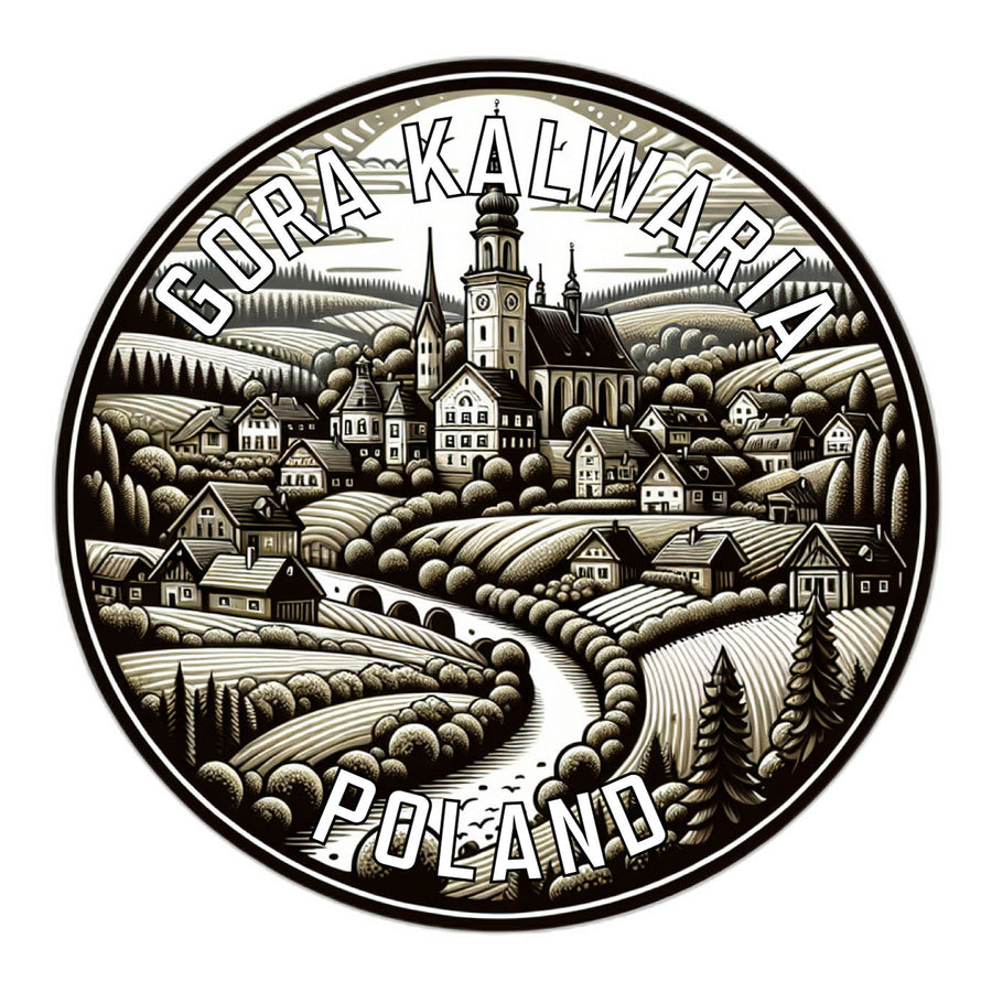 Gora Kalwaria Poland Souvenir Die Cut Flat Magnet Image 1