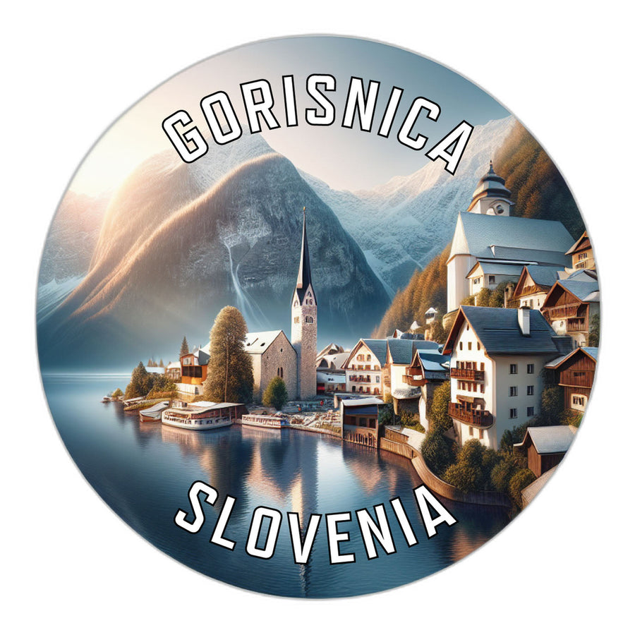 Gorisnica Slovenia Souvenir Die Cut Flat Magnet Image 1