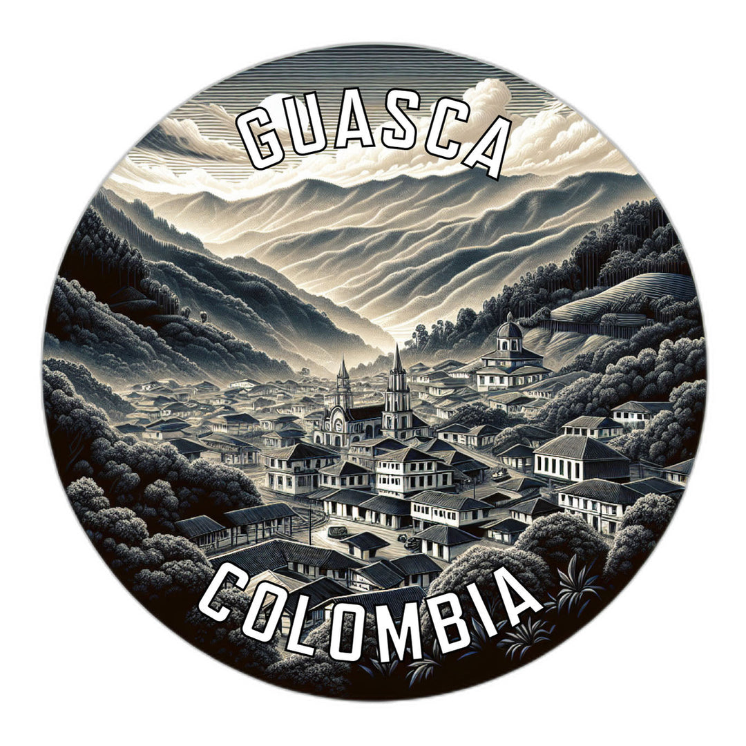 Guasca Colombia Souvenir Die Cut Flat Magnet Image 1