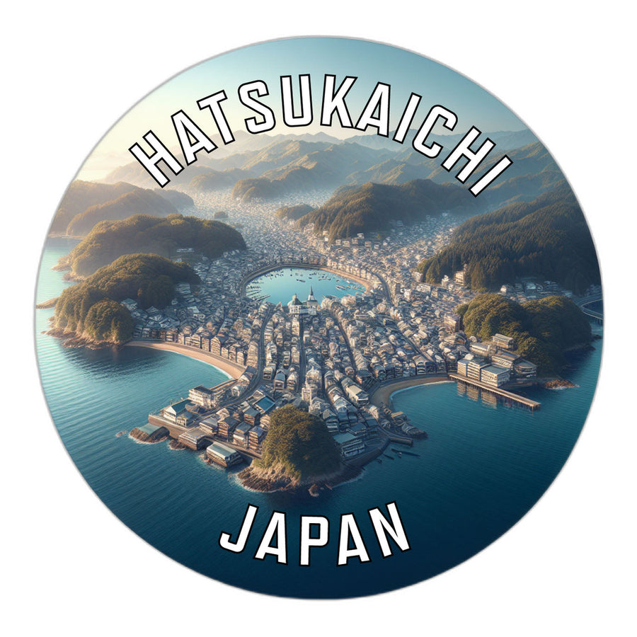 Hatsukaichi Japan Souvenir Die Cut Flat Magnet Image 1