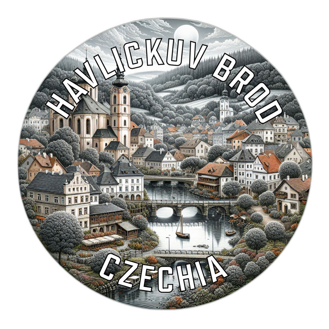 Havlickuv Brod Czechia Souvenir Die Cut Flat Magnet Image 1